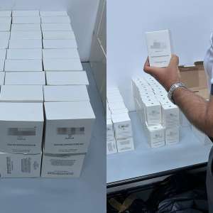 Parfumuri contrafăcute, în valoare de 45.000 lei, descoperite în P.T.F Giurgiu