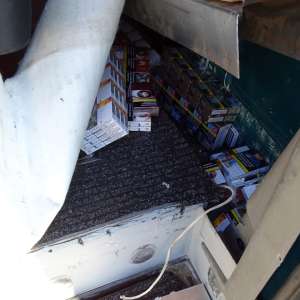 Peste 20.000 de țigarete descoperite la P.T.F. Calafat