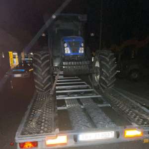 Utilaj agricol căutat de autorităţile din Italia, descoperit de poliţiştii de frontieră din P.T.F. Borș I