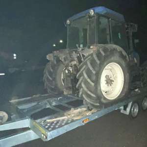 Utilaj agricol căutat de autorităţile din Italia, descoperit de poliţiştii de frontieră din P.T.F. Borș I