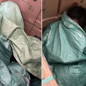 Patru persoane depistate ascunse într-un ansamblu rutier, în P.T.F. Giurgiu