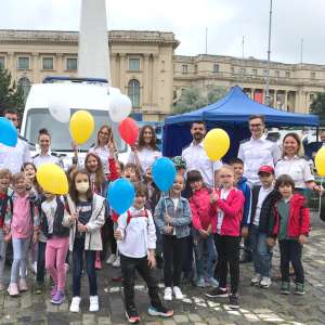 Participarea Poliției de Frontieră la Ziua Porților Deschise pentru Copii la MAI - ediția a XII-a