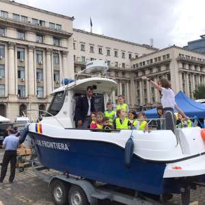 Participarea Poliției de Frontieră la Ziua Porților Deschise pentru Copii la MAI - ediția a XII-a