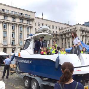 Participarea Poliției de Frontieră la Ziua Porților Deschise pentru Copii la MAI - ediția a XII-a