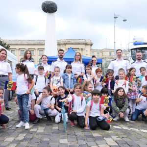 Participarea Poliției de Frontieră la Ziua Porților Deschise pentru Copii la MAI - ediția a XII-a