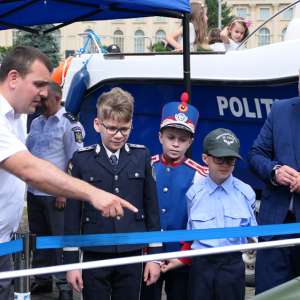 Participarea Poliției de Frontieră la Ziua Porților Deschise pentru Copii la MAI - ediția a XII-a