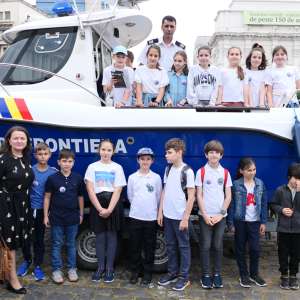 Participarea Poliției de Frontieră la Ziua Porților Deschise pentru Copii la MAI - ediția a XII-a