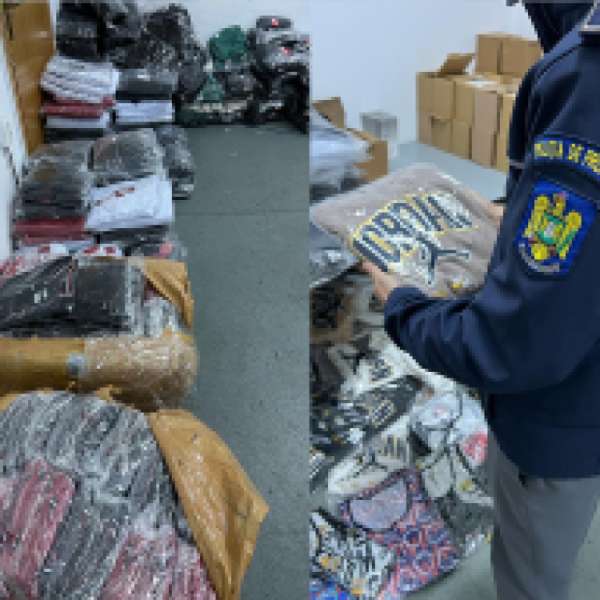 Bunuri contrafăcute, în valoare de aproximativ 484.200 lei, descoperite în două mijloace de transport, la P.T.F Giurgiu