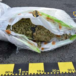 27 de kilograme de cannabis, descoperite de polițiști