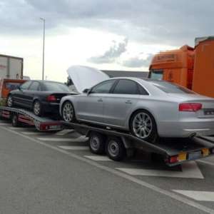 Autoturism căutat de autoritățile din Germania, descoperit la P.T.F. Calafat