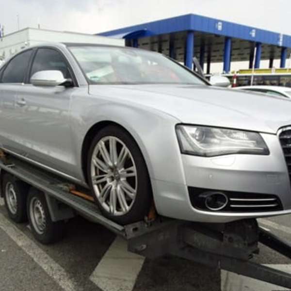 Autoturism căutat de autoritățile din Germania, descoperit la P.T.F. Calafat