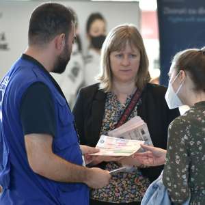 Activitate comună în scopul prevenirii traficului de persoane, în colaborare cu ofițeri din Mare Britanie pe Aeroportul Internațional Henri Coandă Otopeni