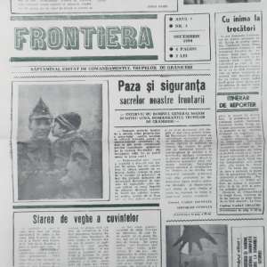 Momentele trec, scrisul rămâne. O sută de ani de FRONTIERA