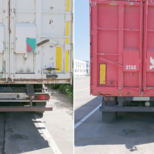 Aproximativ 50 de tone deșeuri din șpan metalic, transportate ilegal din Bulgaria, oprite la PTF Călărași