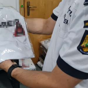 Bunuri contrafăcute, estimate la 388.000 lei, descoperite la P.T.F Giurgiu