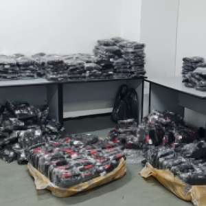 Bunuri contrafăcute, estimate la 388.000 lei, descoperite la P.T.F Giurgiu