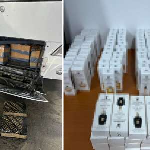 Bunuri contrafăcute, estimate la 388.000 lei, descoperite la P.T.F Giurgiu