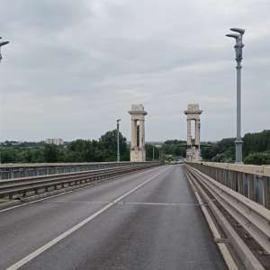 Lucrări de reabilitare finalizate pe partea bulgărească a „Podului Prieteniei” Giurgiu- Ruse