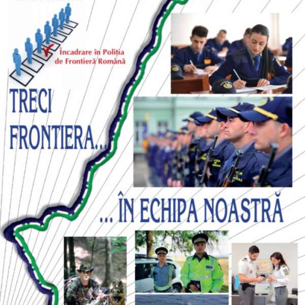 Poliţia de Frontieră organizează concurs pentru ocuparea a 500 de posturi de agenţi şi ofiţeri de poliţie