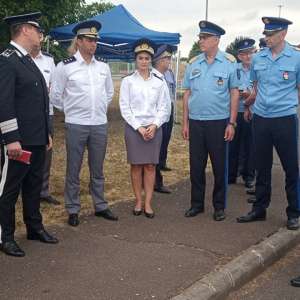 Întâlnire între şefii autorităţilor de frontieră române şi ungare. Operaționalizarea unei noi artere destinată controlului autocamioanelor în PTF Petea