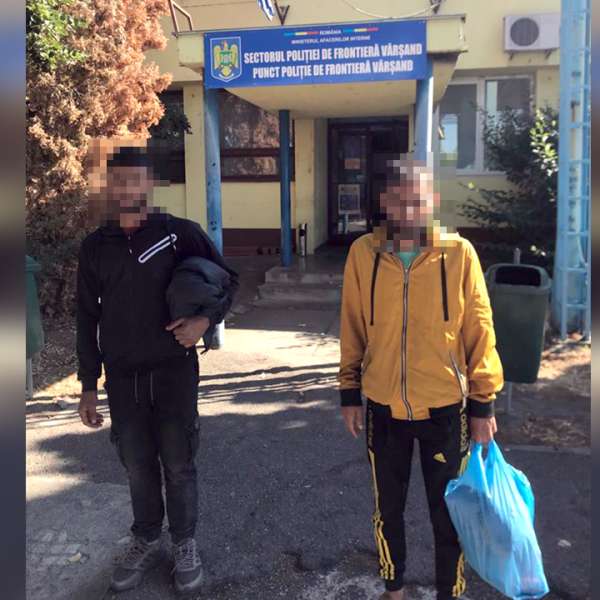 Nouă cetățeni străini depistați în tentativă de trecere frauduloasă