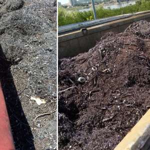 Aproximativ 102 tone deşeuri din șpan-oțel oprite de poliţiştii de frontieră din cadrul P.T.F. Călărași