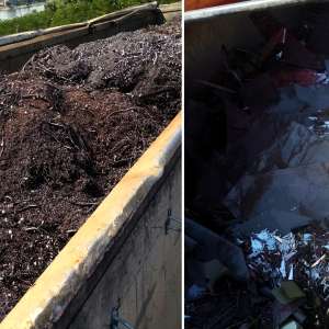 Aproximativ 102 tone deşeuri din șpan-oțel oprite de poliţiştii de frontieră din cadrul P.T.F. Călărași