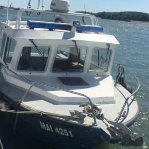 Doi pescari români aflați în pericol, salvați de polițiștii de frontieră gălățeni