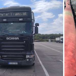 Aproximativ 24 de tone deşeuri din pilitură de fier,   oprite la P.T.F. Călărași