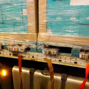 Peste 17.000 de țigarete descoperite ascunse într-un autocamion în PTF Calafat