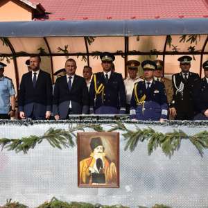 Jurământ militar la școala ”Avram Iancu” Oradea