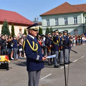 Jurământ militar la școala ”Avram Iancu” Oradea