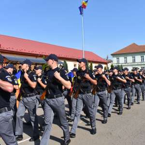 Jurământ militar la școala ”Avram Iancu” Oradea