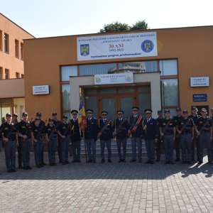 Jurământ militar la școala ”Avram Iancu” Oradea