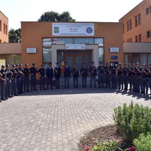 Jurământ militar la școala ”Avram Iancu” Oradea