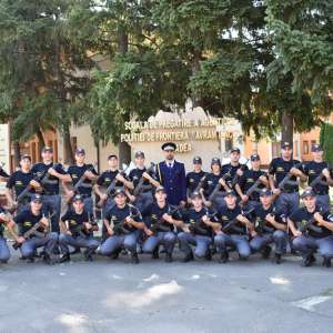 Jurământ militar la școala ”Avram Iancu” Oradea