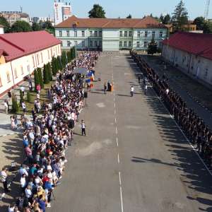 Jurământ militar la școala ”Avram Iancu” Oradea