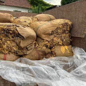 Două tone cu tutun neprelucrat, ascunse în două microbuze, descoperite în PTF Giurgiu