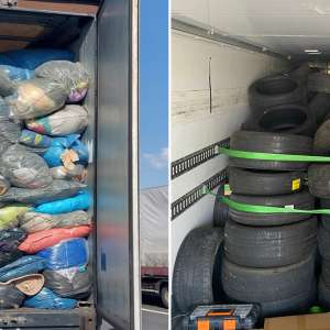 36.500 kilograme de deşeuri oprite la PTF Borș II şi Nădlac II