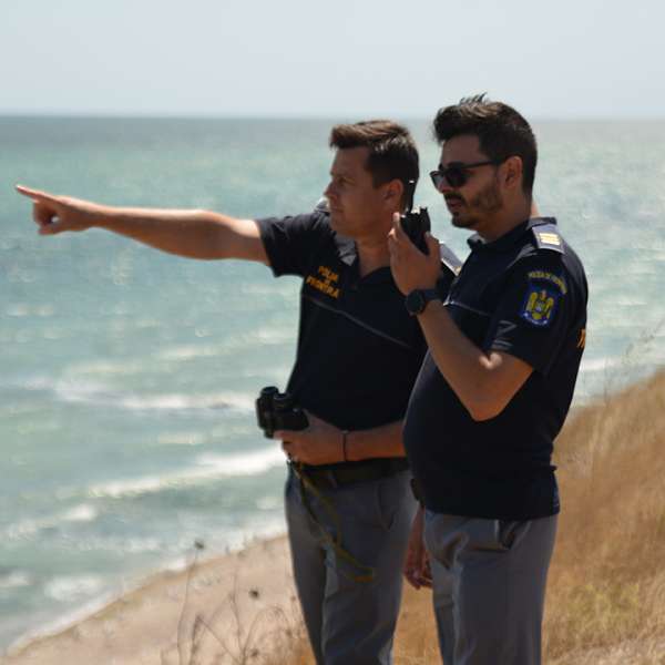 Patru migranți iranieni depistați de polițiștii de frontieră constănțeni