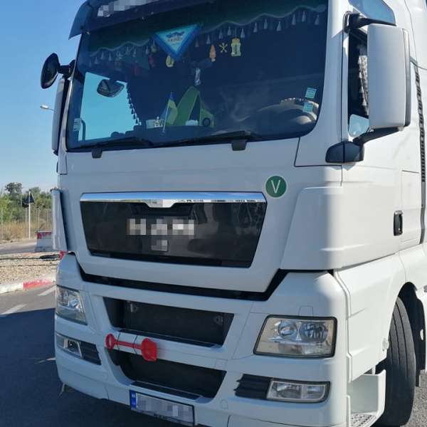 Cap tractor căutat de autoritățile belgiene, depistat în PTF Halmeu