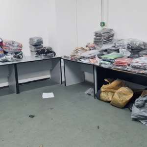 Bunuri contrafăcute, estimate la o valoare de aproximativ 56.600 lei, descoperite la PTF Giurgiu