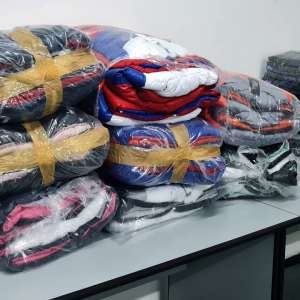 Bunuri contrafăcute, estimate la o valoare de aproximativ 56.600 lei, descoperite la PTF Giurgiu