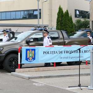 Autospeciale de patrulare 4x4 pentru teren dificil, achiziționate din fonduri europene nerambursabile pentru dotarea Poliţiei de Frontieră Române