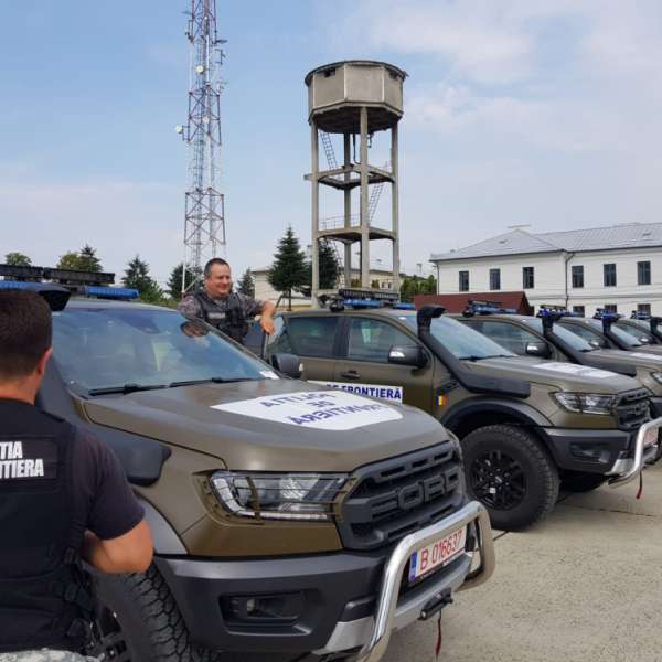 Șase autospeciale Ford Raptor au intrat în dotarea ITPF Sighetu Marmației