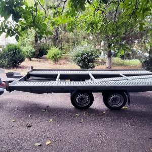 Remorcă semnalată furată din Germania, descoperită de poliţiştii de frontieră