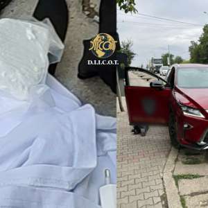 Aproximativ 150 de grame de cocaine descoperite asupra unui bărbat