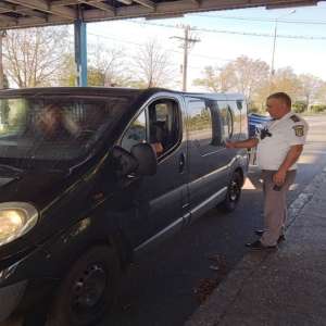 Descoperit la controlul de frontieră cu permisul fals asupra lui