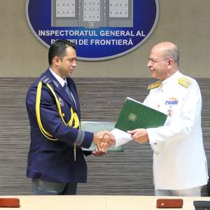 Comandantul Gărzii de Coastă din Turcia, în vizită de lucru la Poliția de Frontieră Română