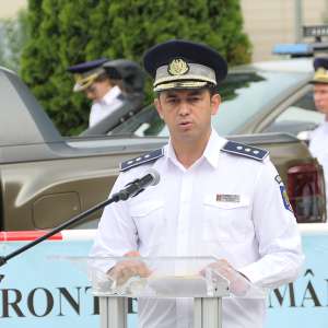 Special 4x4 patrol vehicles for difficult terrain, purchased from non-refundable European funds for equipping the Romanian Border Police